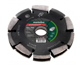 Metabo Diamentowa tarcza frezująca 2 rzędy 125x18x22,23 mm professional UP 628298000